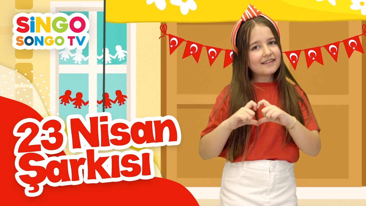 23 NİSAN ŞARKISI - BİZİM BAYRAMIMIZ 🎉🎈I SİNGOSONGO TV - ÇOCUK ŞARKILARI 🎶