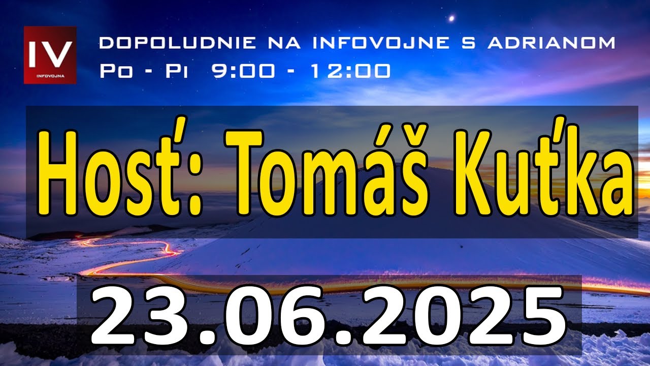23.06.2025 - Dopoludnie na Infovojne s Adrianom