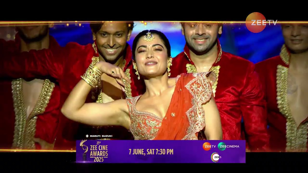 23rd Zee Cine Awards 2025 - Rashmika Mandanna - 7th June, Sat At 7:30 PM - Promo - Zee TV