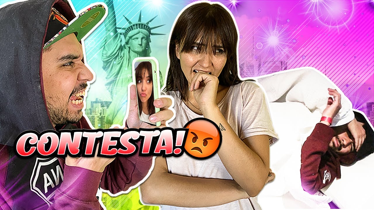 24 hrs ignorando a mi novio en New York | Durmió en la calle