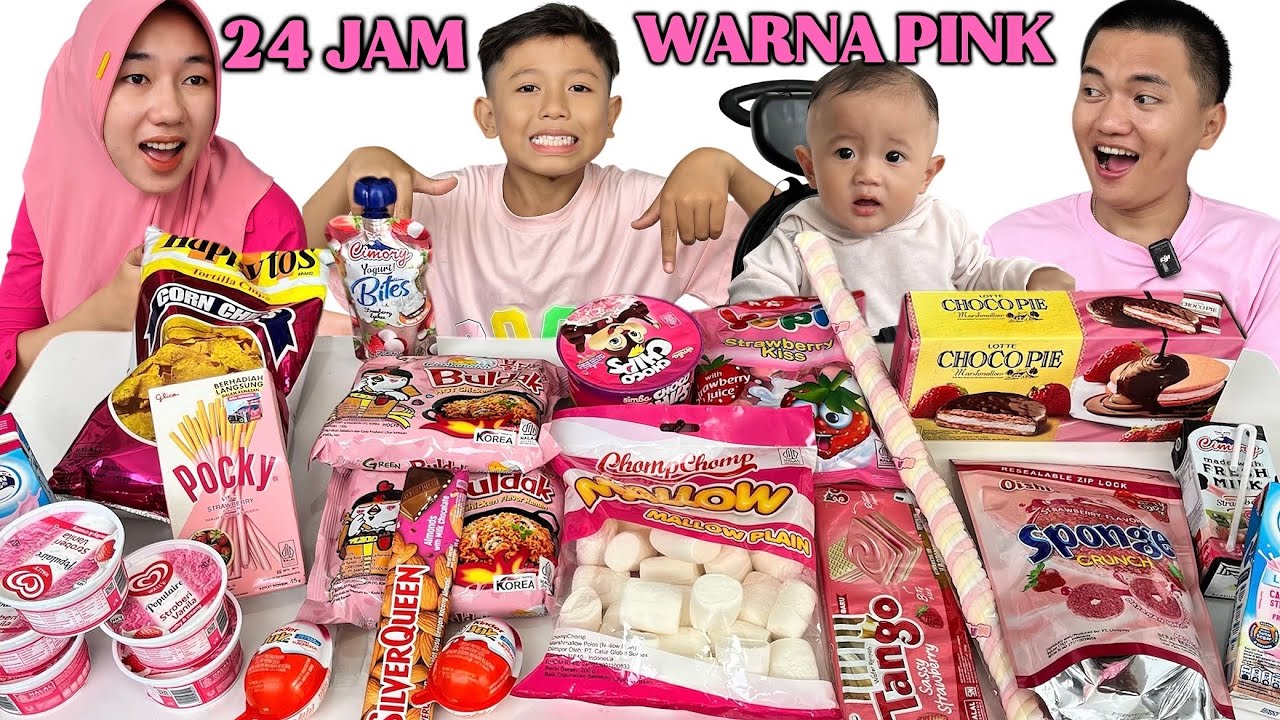24 JAM SERBA WARNA PINK !!! Yogafamilly