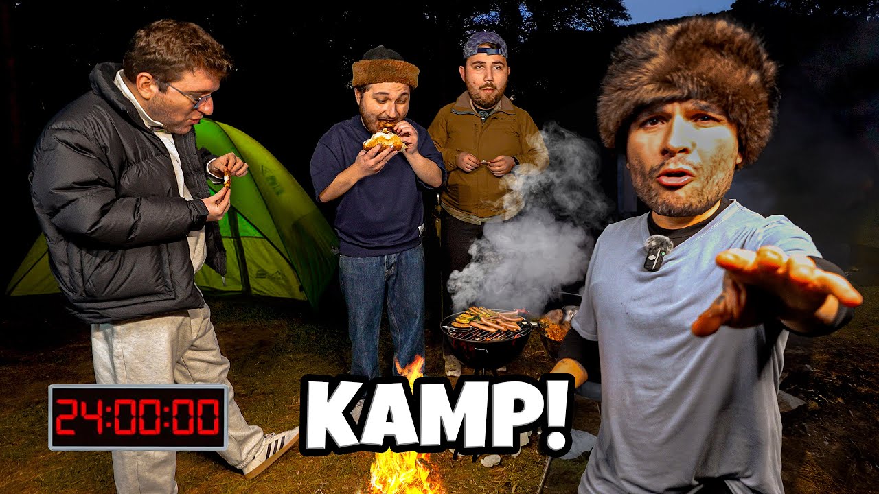 24 SAAT KAMP YAPTIK ! w/@EfeUygaçKesit @MesutCanTomay