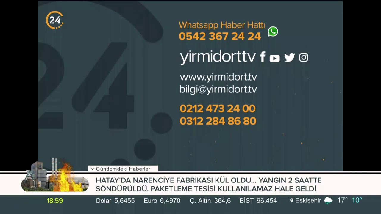 24 TV iletişim bilgileri