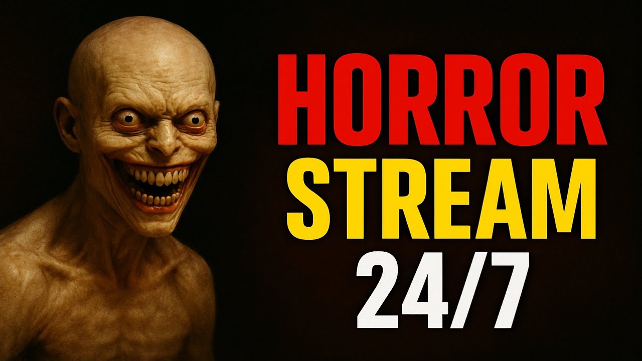 🔴24/7 Non-Stop Horror Stream 👻 4K Live Walkthrough Marathon 🎬 Relax & Sleep & Enjoy