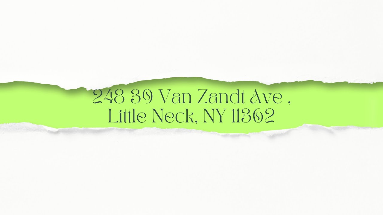 248 39 Van Zandt Ave , Little Neck, NY 11362