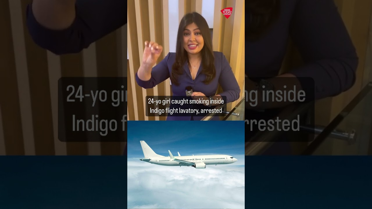 24-Year-Old Woman Caught Smoking Inside Indigo Flight Toilet, Arrested Upon Landing In Bengaluru