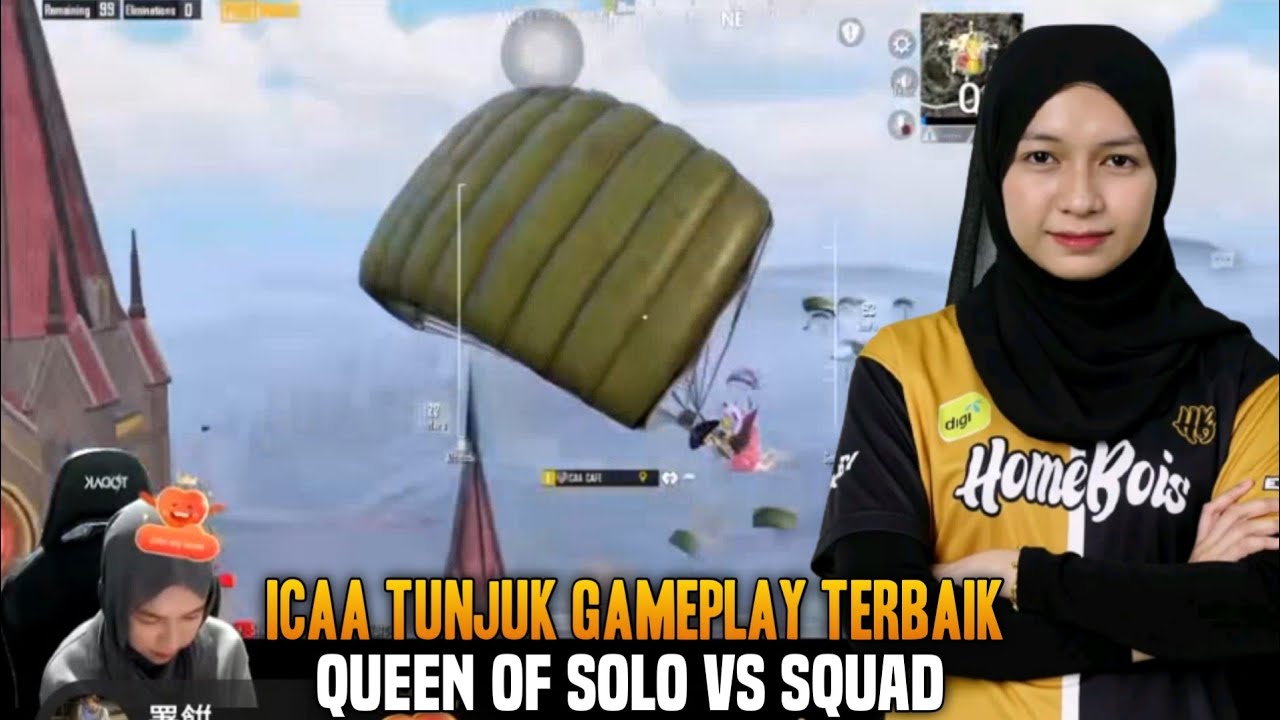 25 Kills !! Icaa Tunjuk Gameplay Terbaik !! Queen Of Solo Vs Squad | Pubg Mobile