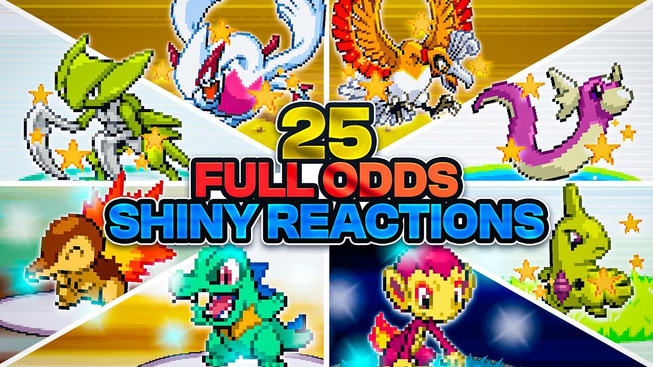 25 LIVE FULL ODDS Shiny Pokémon - 2024 Shiny Pokémon Compilation