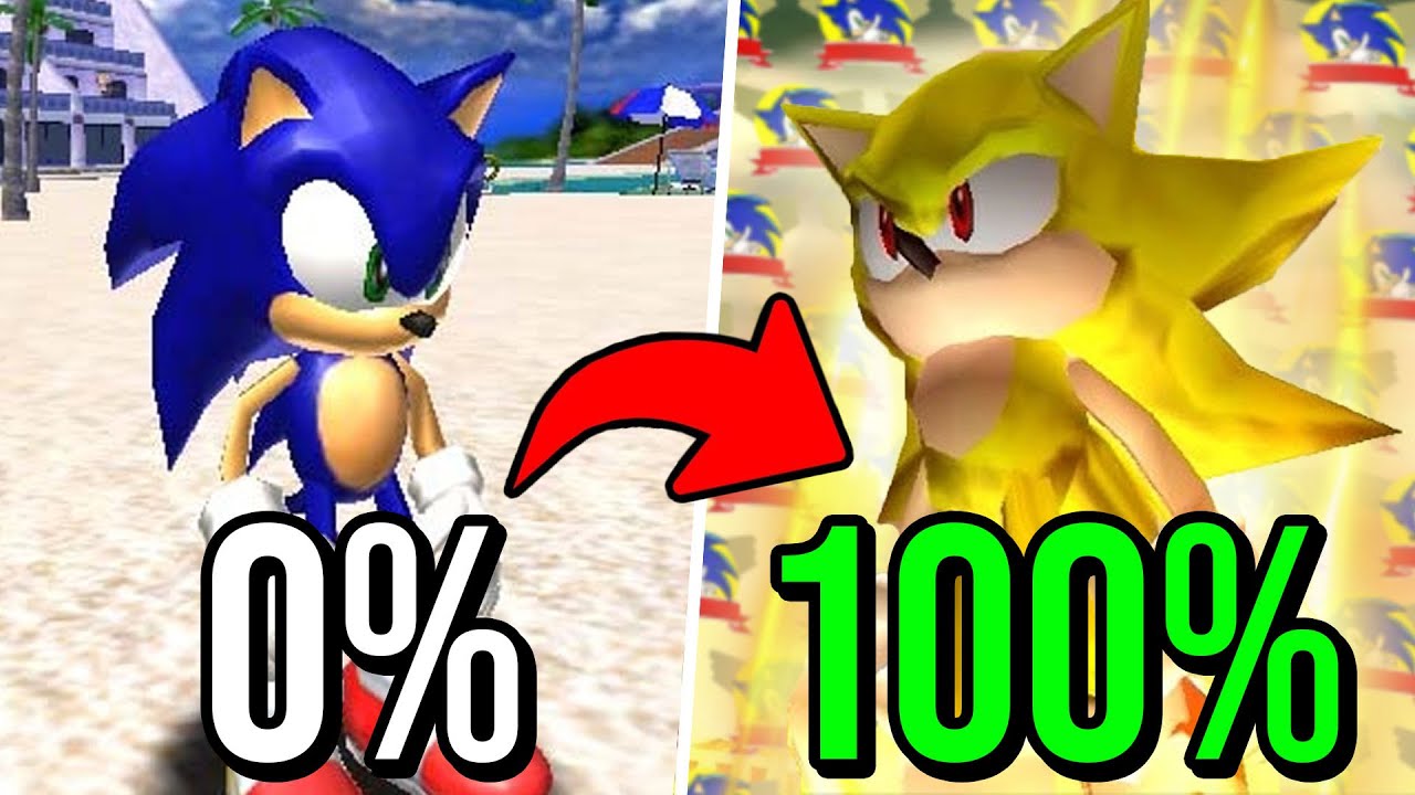 25 years later, I finally 100%'d Sonic Adventure DX