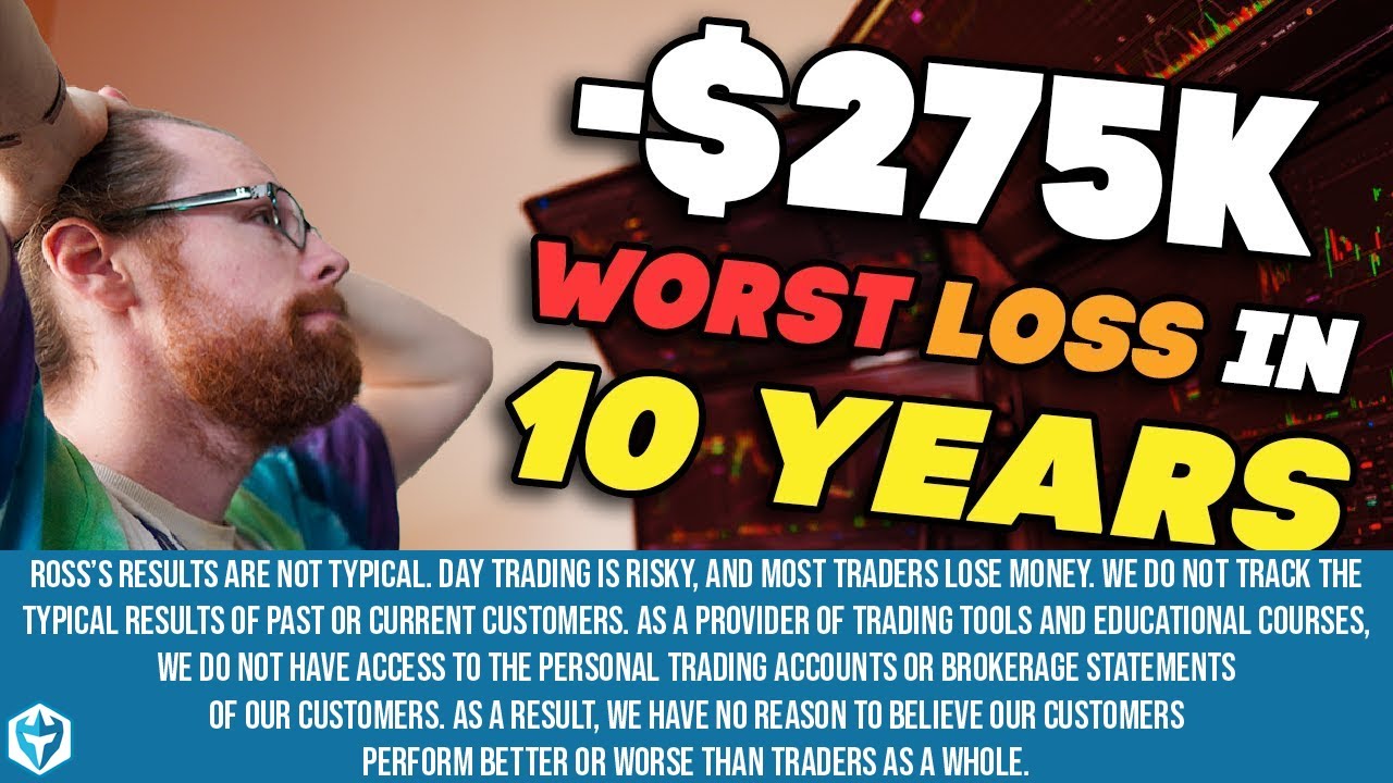 -275K BIGGEST RED DAY EVER 🥵 | Ross Cameron