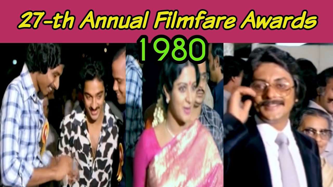 27-th Annual Filmfare awards 1980