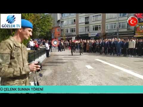29 EKİM CUMHURİYET BAYRAMI 99. YIL DÖNÜMÜ ÇELENK SUNMA TÖRENİ