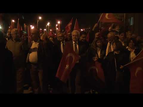 29 EKİM CUMHURİYET BAYRAMI BURHANİYE'DE COŞKUYLA KUTLANDI