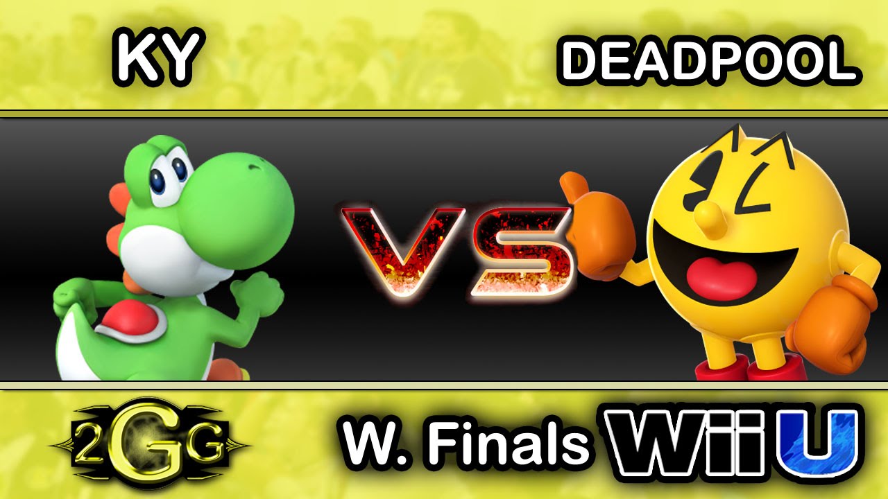 2GGlory #2 – KY (Yoshi) Vs. Deadpool (Pac Man) W. Finals - Smash Wii U