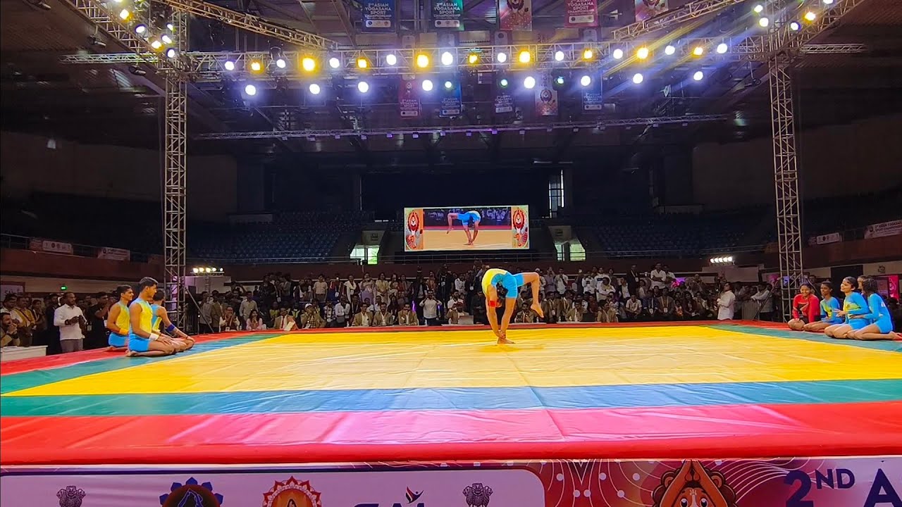 2nd Asian Yogasana Sports Championship Challenge Round #yoga #sports