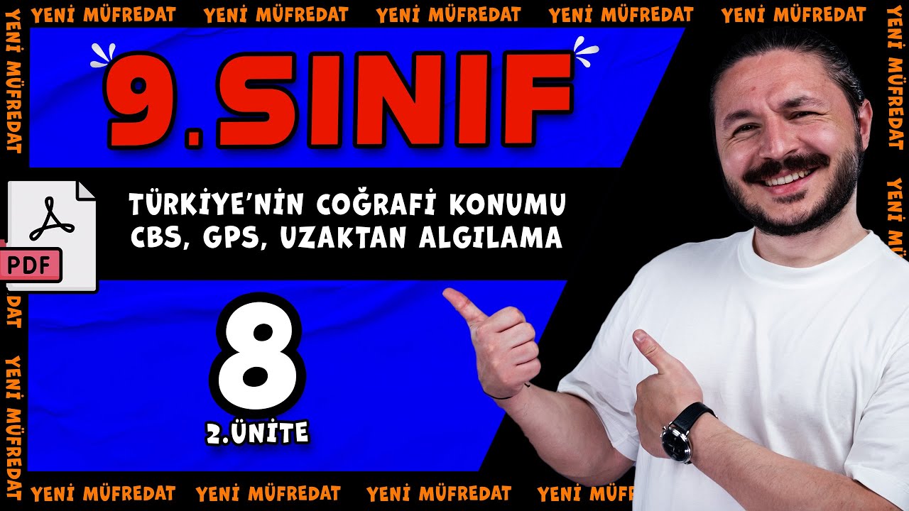 2.ünite 📕 Türkiye'nin coğrafi konumu konu anlatımı 🔴 9.SINIF COĞRAFYA | 2025 YENİ MÜFREDAT