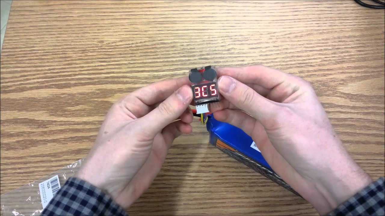 2s-8s Lipo Battery Voltage Alarm