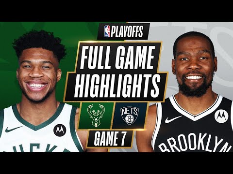 #3 BUCKS at #2 NETS | FULL GAME HIGHLIGHTS | June 19, 2021
