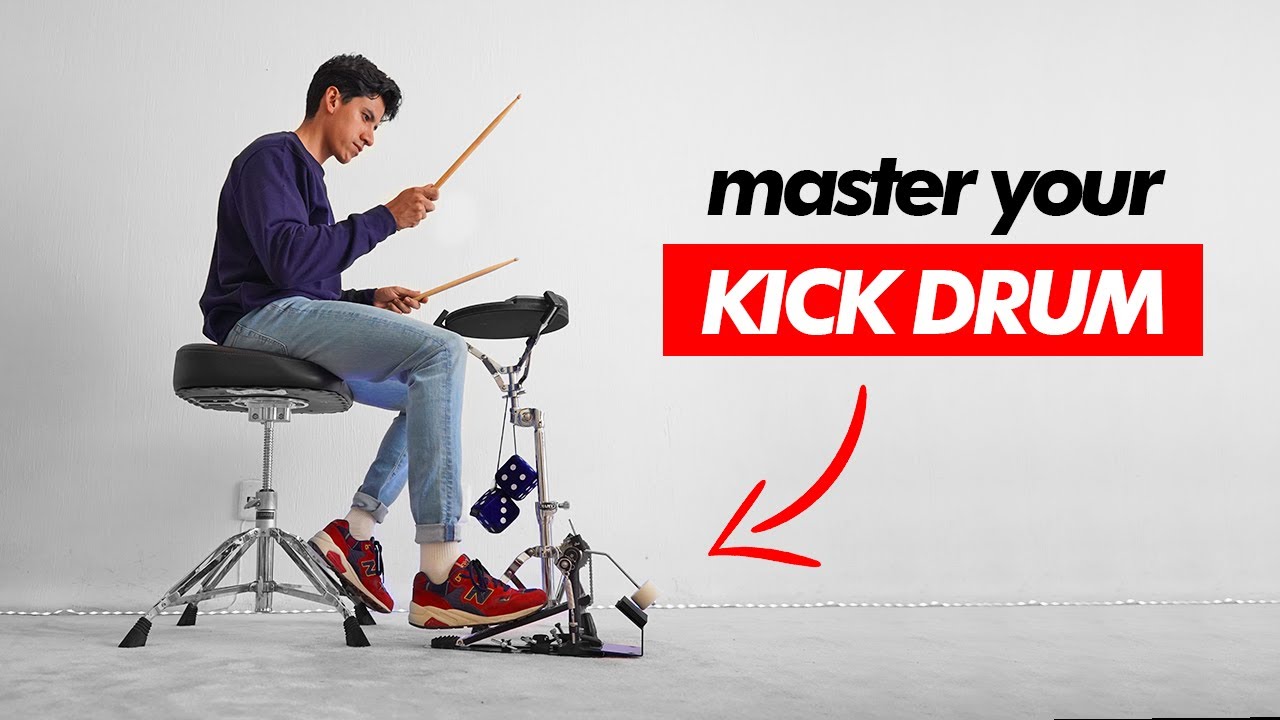 3 Essential KICK DRUM Exercises - Beginner Drum Lesson #5