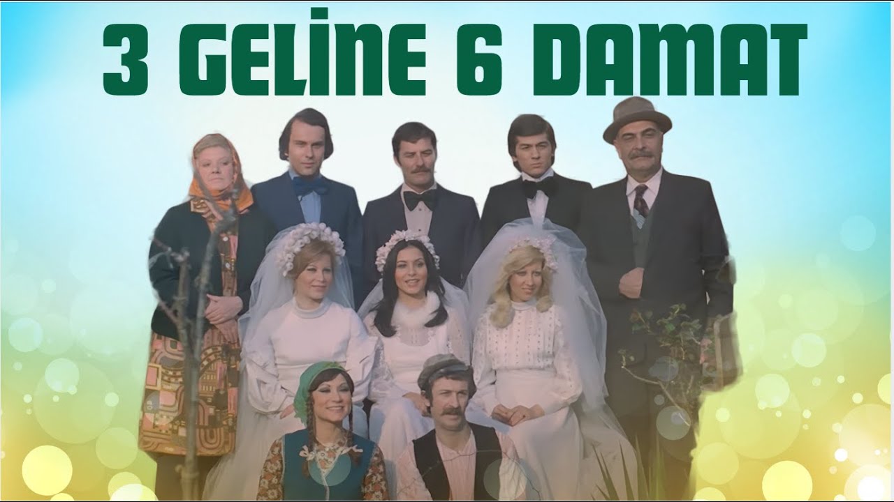 3 Geline 6 Damat Türk Filmi | FULL HD | Ahmet Mekin | Emel Özden