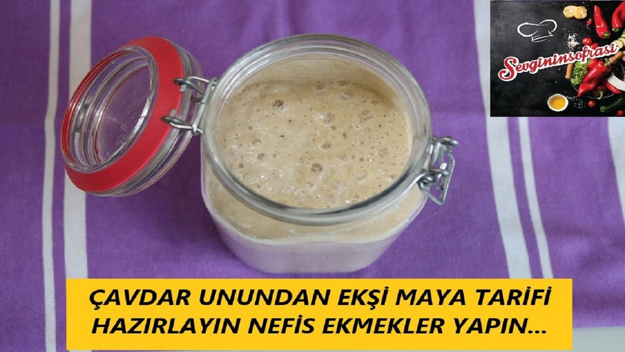 3 Günde Çavdar Ekşi Mayası Tarifi I Ekmek Tarifleri