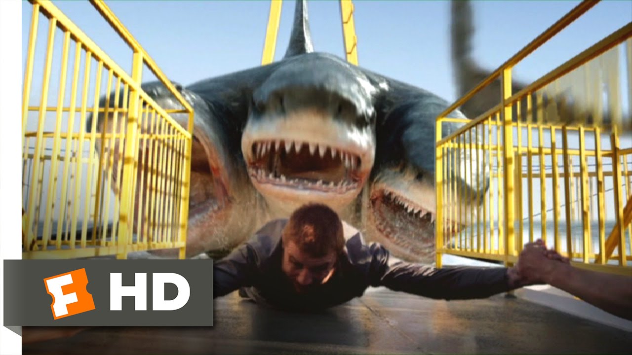 3 Headed Shark Attack (6/10) Movie CLIP - All Aboard for Dinner (2015) HD