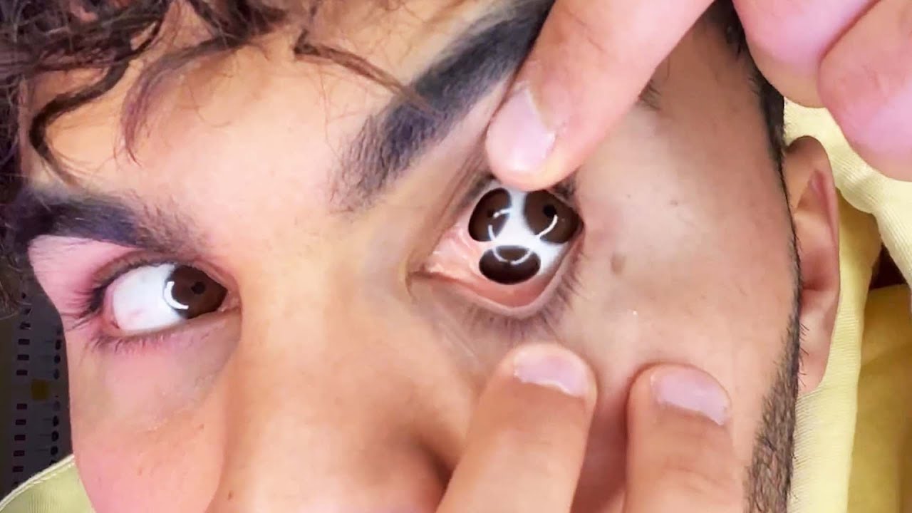 👁️3️⃣👀 I HAVE 3 EYEBALLS IN ONE EYE 👀3️⃣👁️ Photography Tutorial in #Shorts by youneszarou