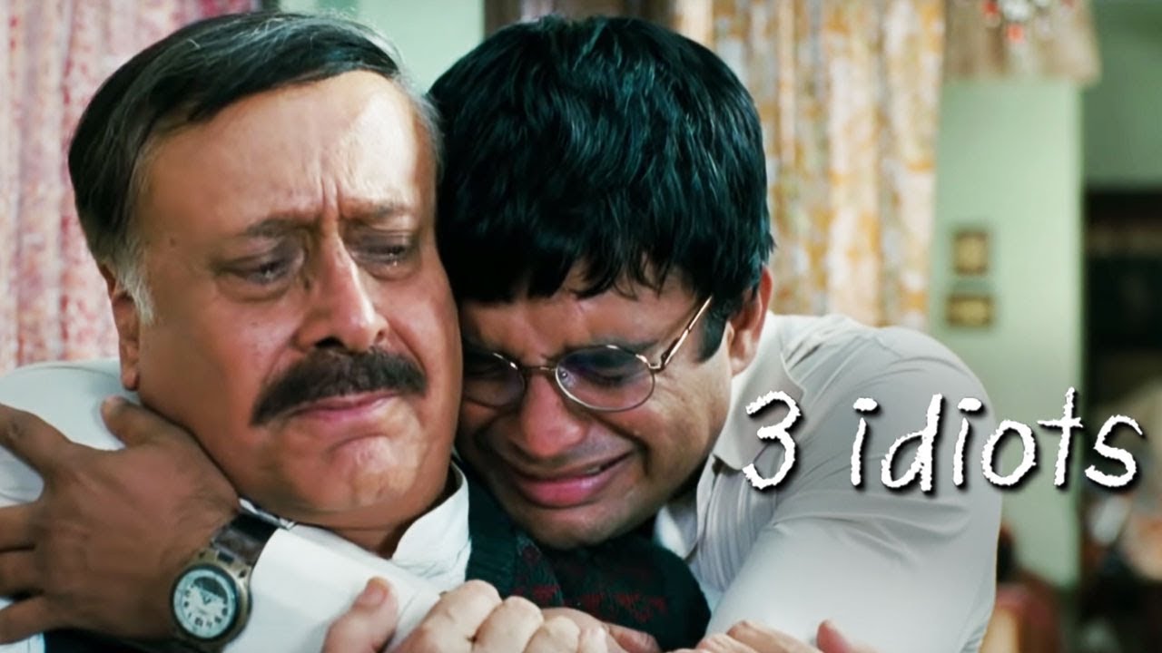 3 Idiots - अब्बा मैं इंजीनियर नही बनना चाहता - Madhavan - Parikshit Sahni Scene