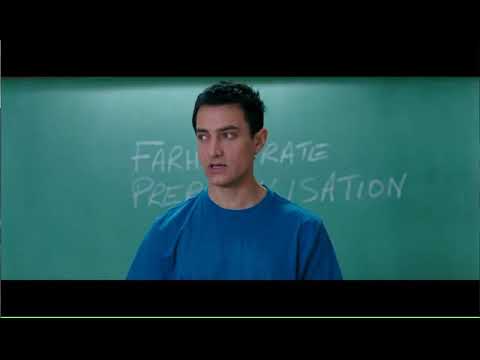 3 idiots ( 3 Aptal ) Filminden Harika bir sahne daha ( Tr Dublaj )