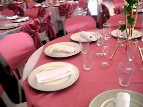 3 Pacos: Quincenera: Metallic Pink w/ White