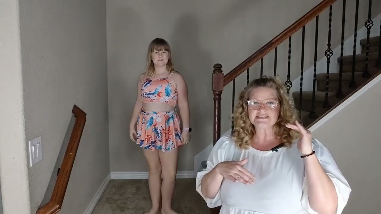 3 Piece Pre Teen Swimsuit Girls