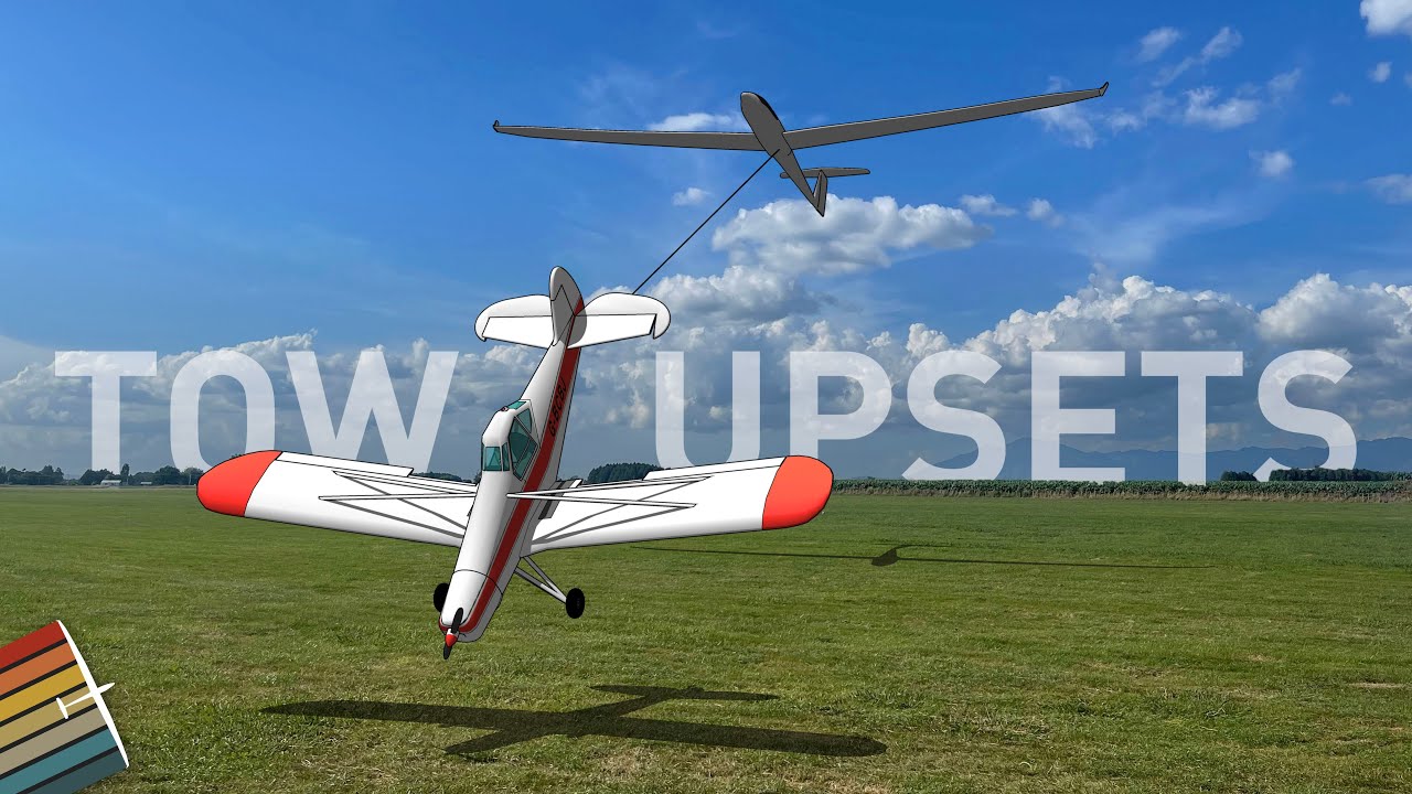 3 Seconds to Crash: Glider Aerotow Launch Gone Wrong