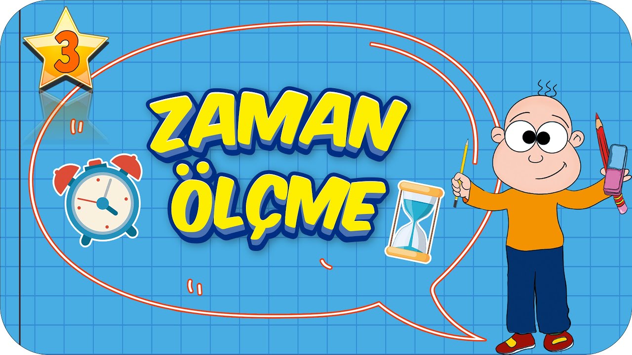 3. Sınıf Matematik: Zaman Ölçme #2022