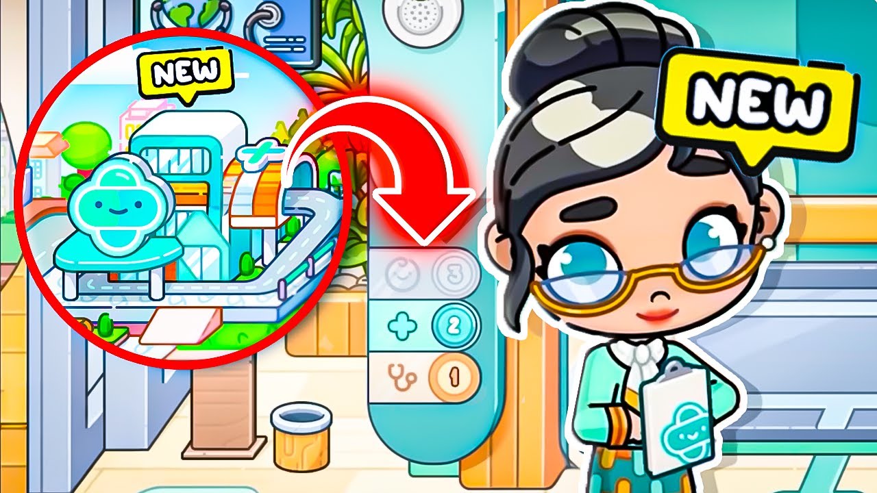 3 ÉTAGES DANS LE NOUVEAU HÔPITAL D'AVATAR WORLD ! MISS QUEEN 👑