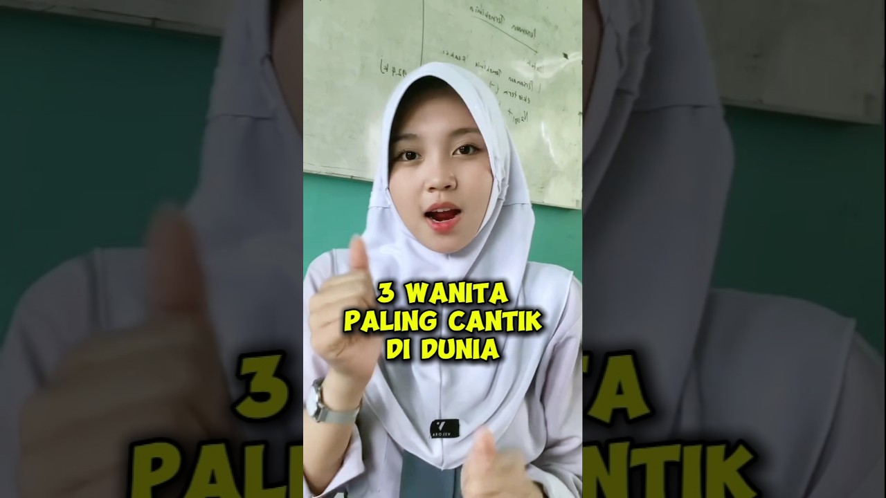 3 Wanita paling cantik di dunia.!! Nomor 3 wanita dari indonesia!