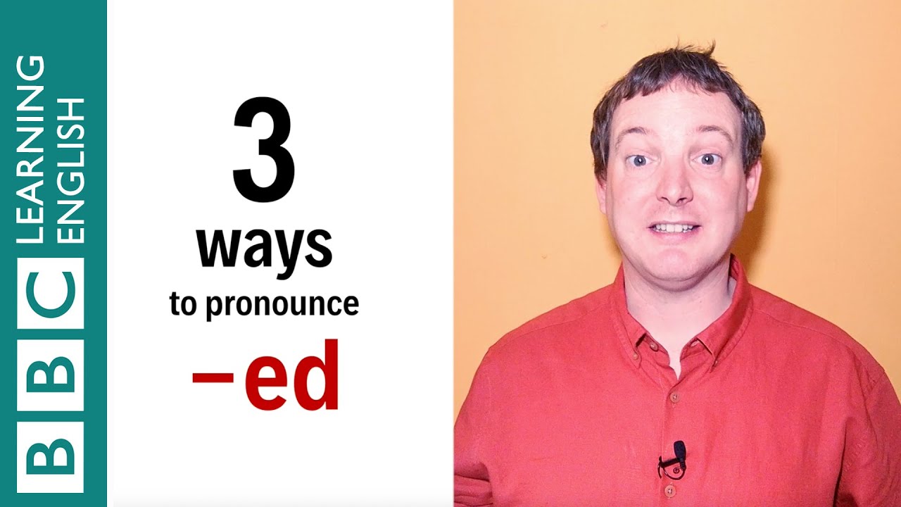 3 ways to pronounce 'ed' - English In A Minute
