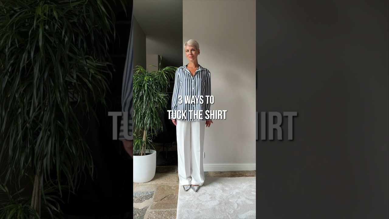 3 Ways To Tuck In Your Shirt #tucking #stylehacks #lookclassy