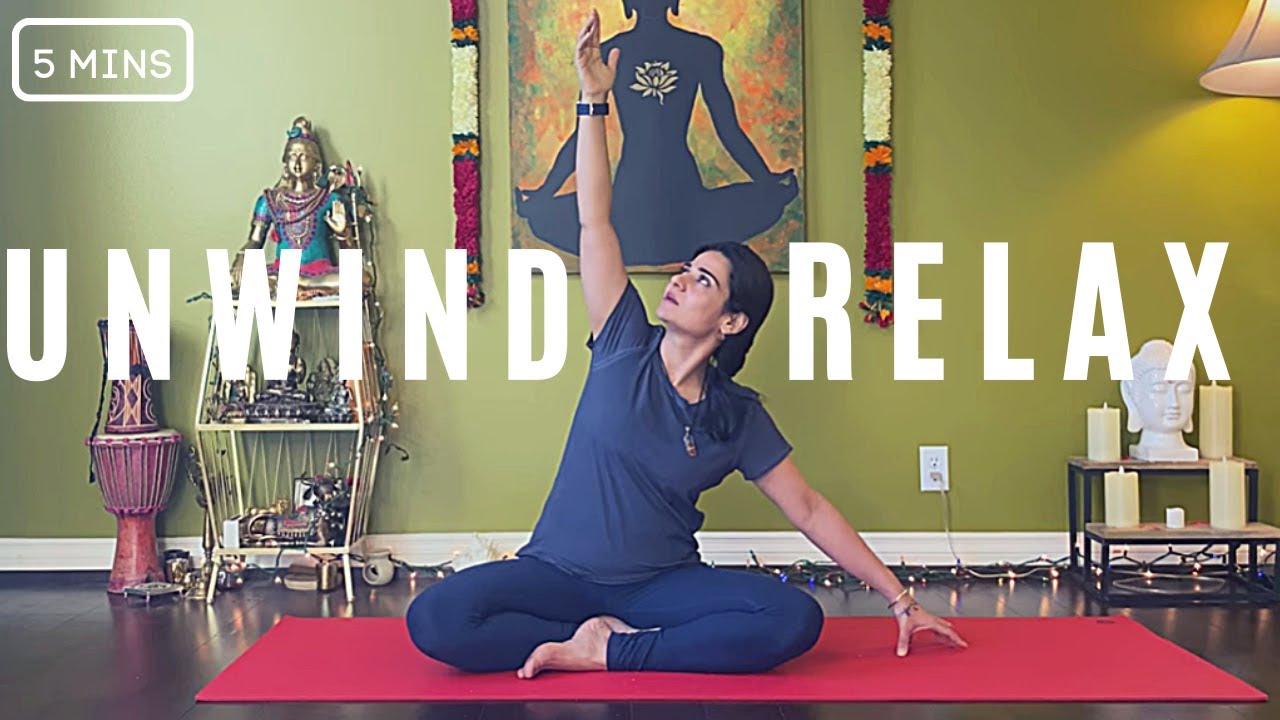 30 Minute Yin Yoga for Bedtime- RELAX and UNWIND after work | Indian yoga girl
