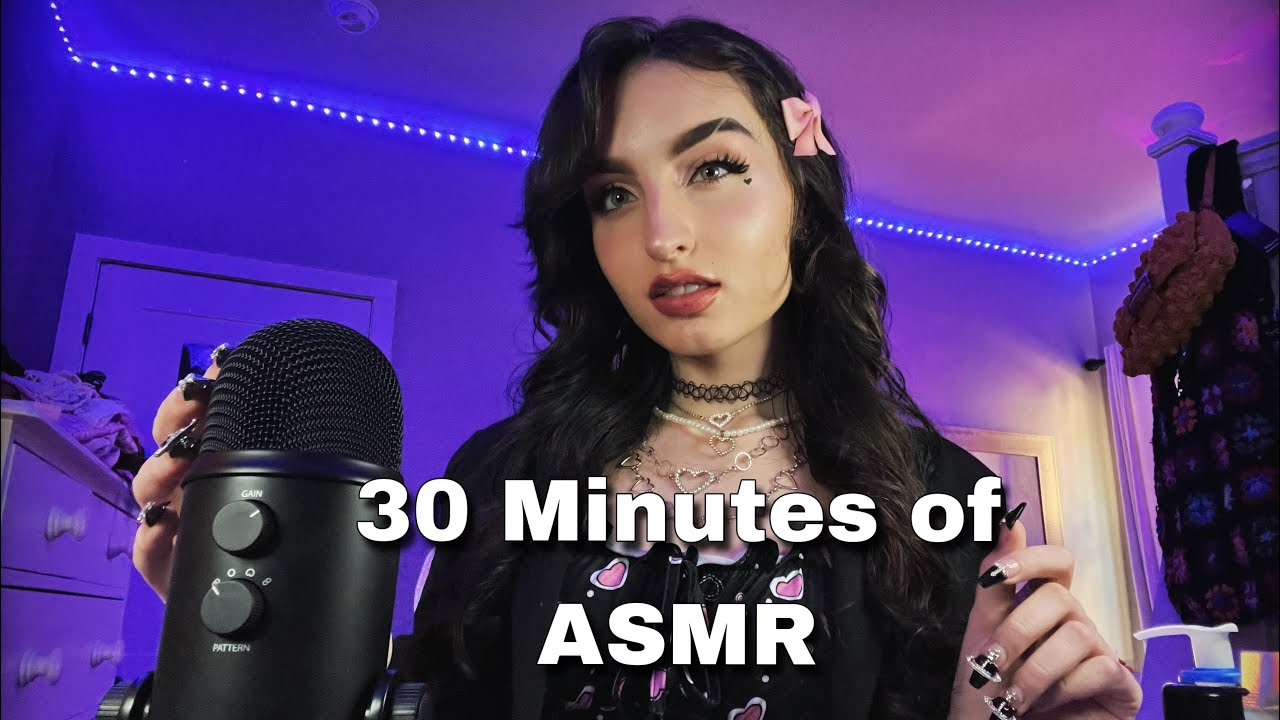 30 Minutes of ASMR to Bring Back Tingles!!! ( Fast & Aggressive Triggers, Mouth Sounds + )