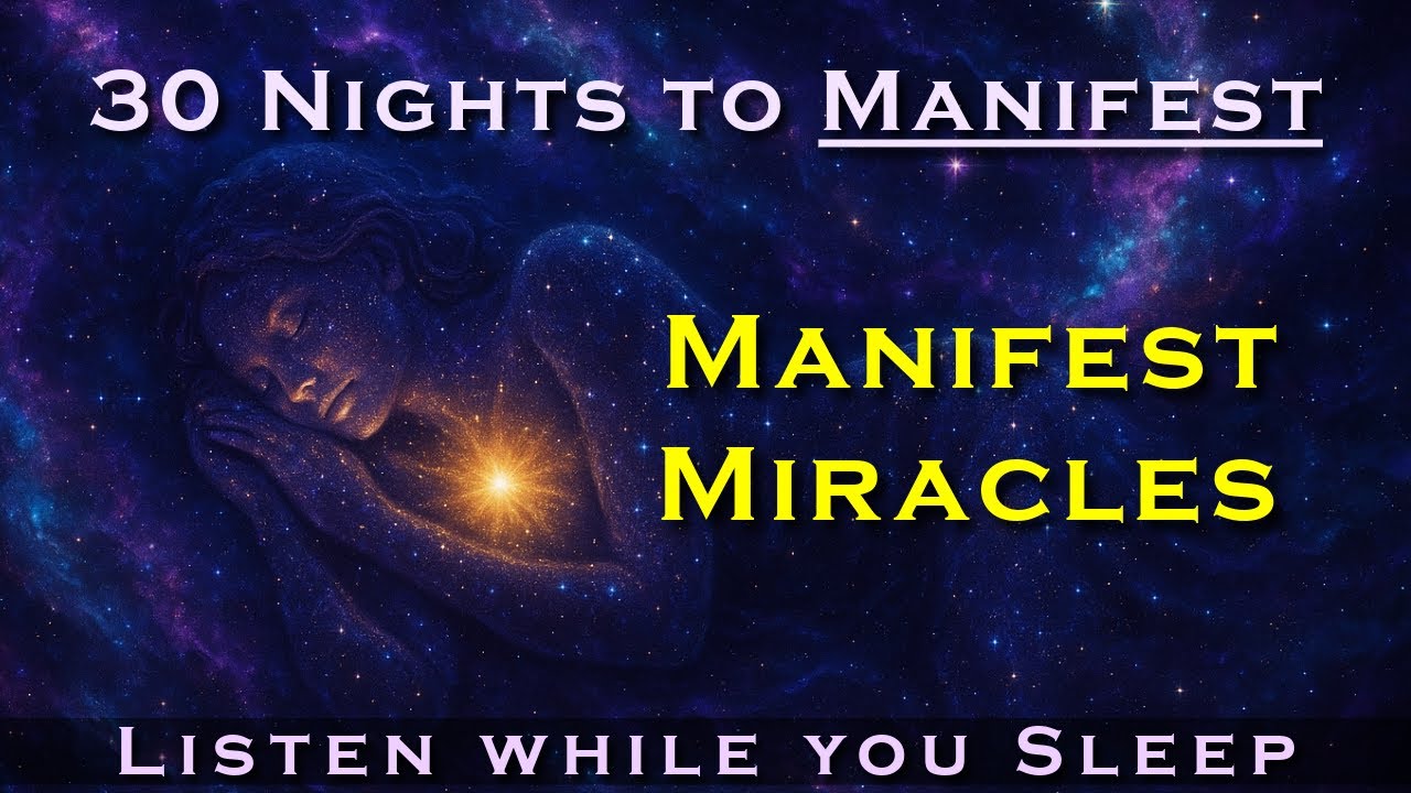 30 Nights to Manifestation ~ MANIFEST ANYTHING ~ Gratitude will Manifest Miracles Seep Meditation