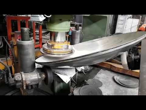 300 Ton x 4800mm Boldrini Dishing Press Manipulator