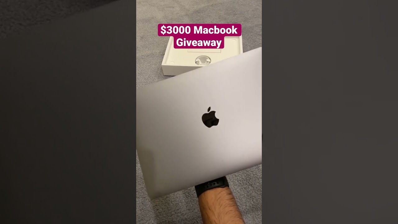 $3000 Apple Macbook pro Giveaway