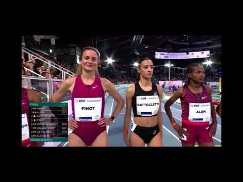 3000m Women Meeting Lievin (FRA) 2022 Pace Mouchet