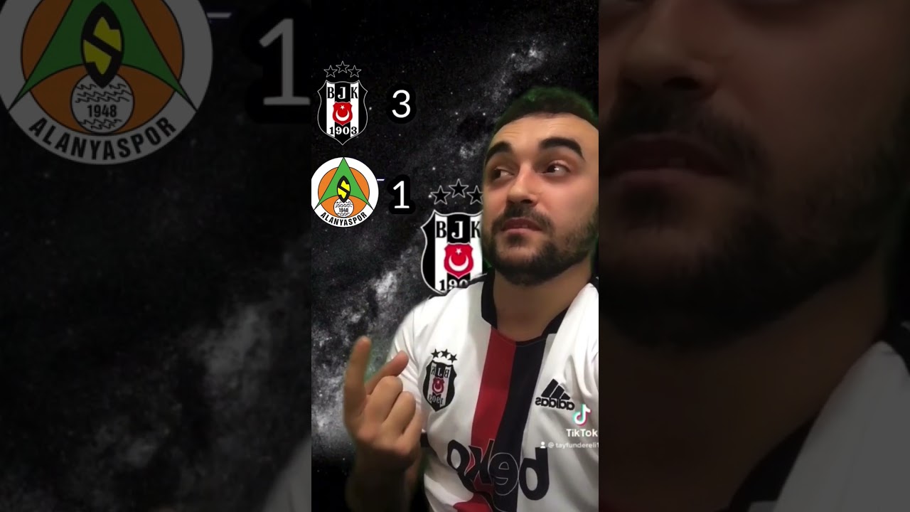 3-0’DAN 3-3 MÜ 😂 #süperlig #beşiktaş #alanyaspor #shorts #reels