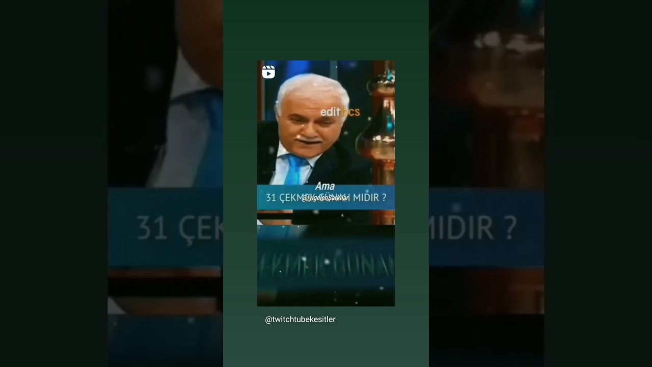 31 çekmek günah mıdır Nihat Hatipoğlu
