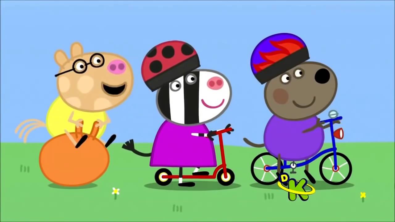 32   Peppa Pig O Carro de Corrida do George   Completo   Em Portugues do Brasil S4E32