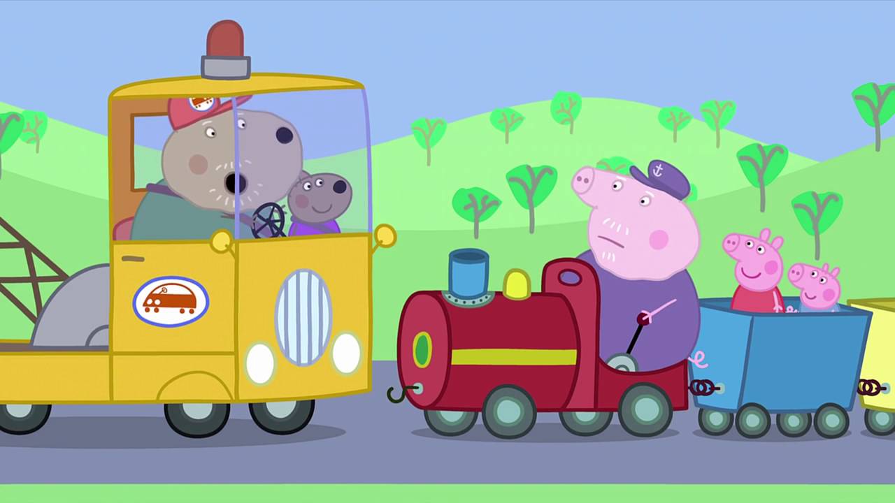 32   Peppa Pig O Trenzinho do Vovô   Completo   Em Portugues do  Brasil S2E32