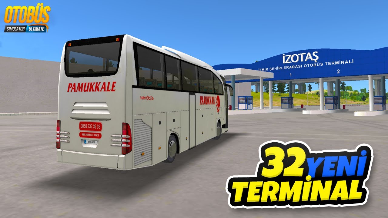 32 Yeni Terminal Açtım / Marmarise Tatile Gidiyoruz !!! Otobüs Simulator Ultimate