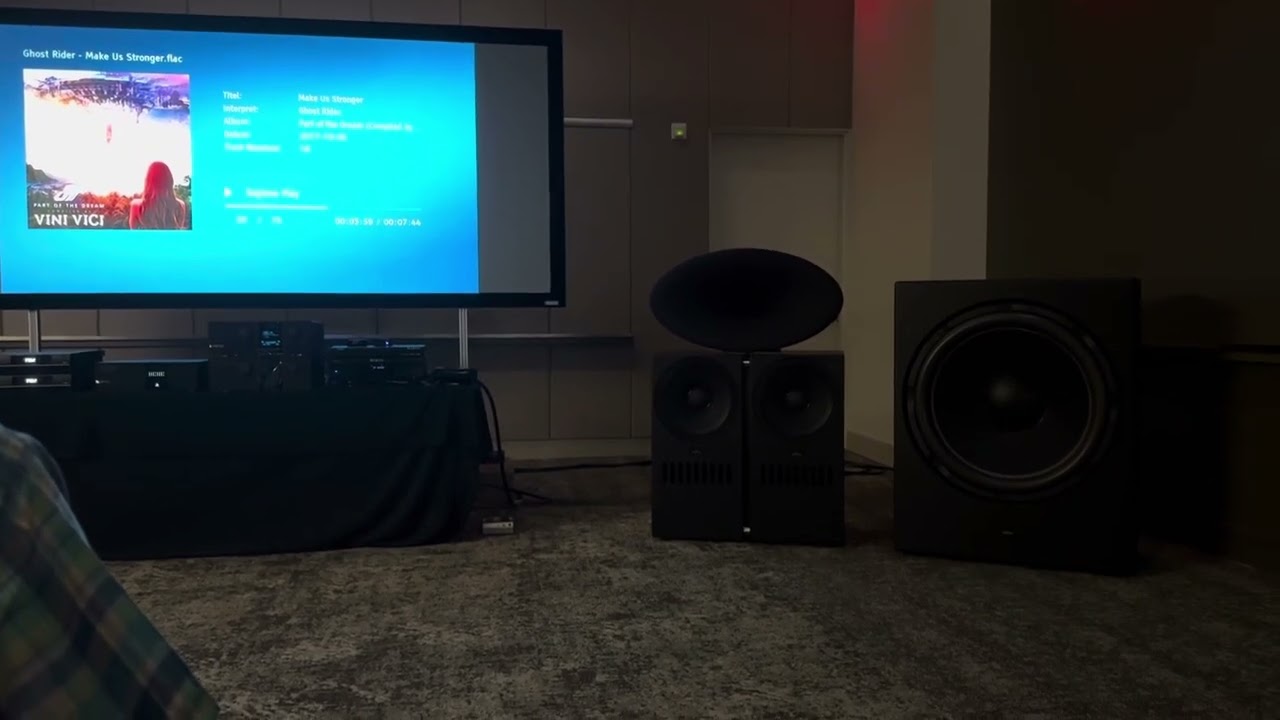 $32k Ascendo Black Swan speakers at MWAVE 2024