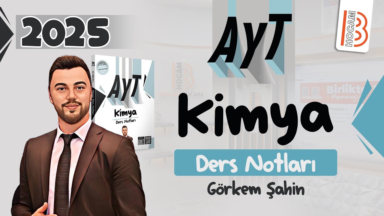 33) AYT Kimya - Ünite 4 - Kimyasal Tepkimelerde Enerji - Görkem ŞAHİN - 2025